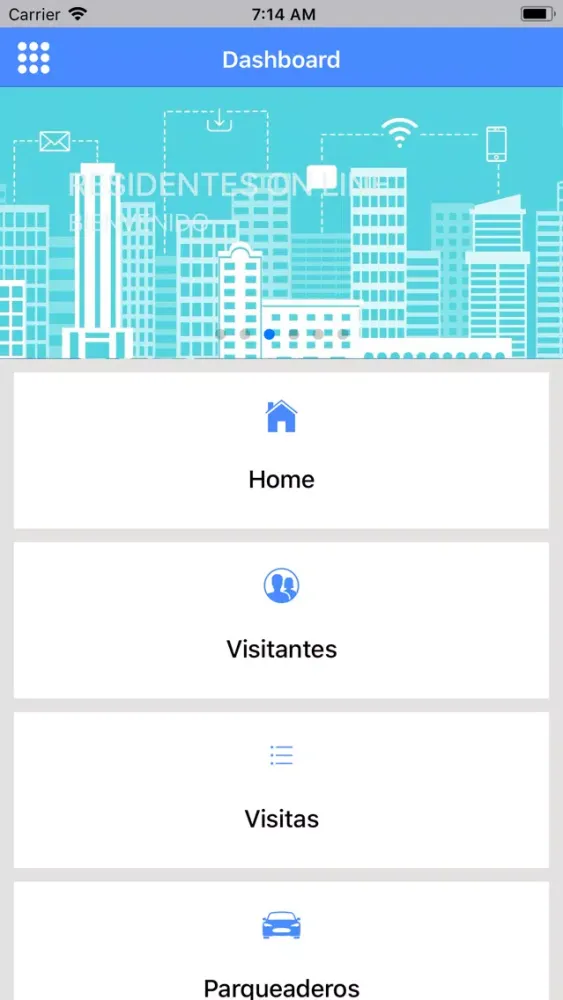 Скриншоты Residentes Online Admin