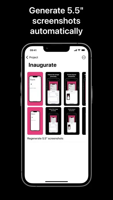 Inaugurate: Mockup Screenshot स्क्रीनशॉट