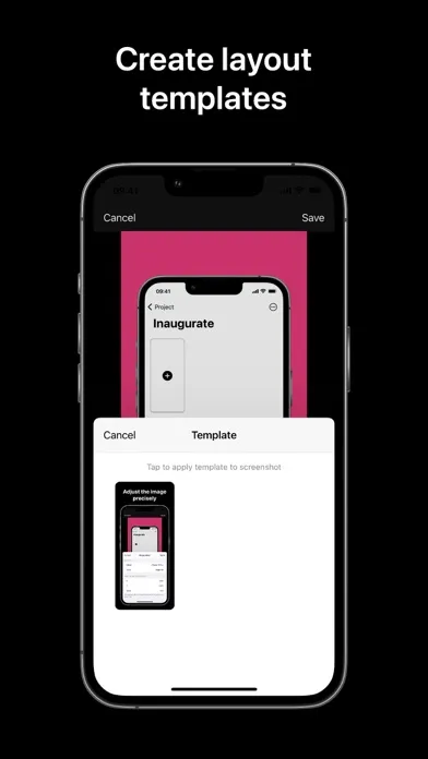 Inaugurate: Mockup Screenshot स्क्रीनशॉट