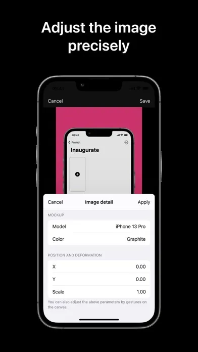 Inaugurate: Mockup Screenshot स्क्रीनशॉट