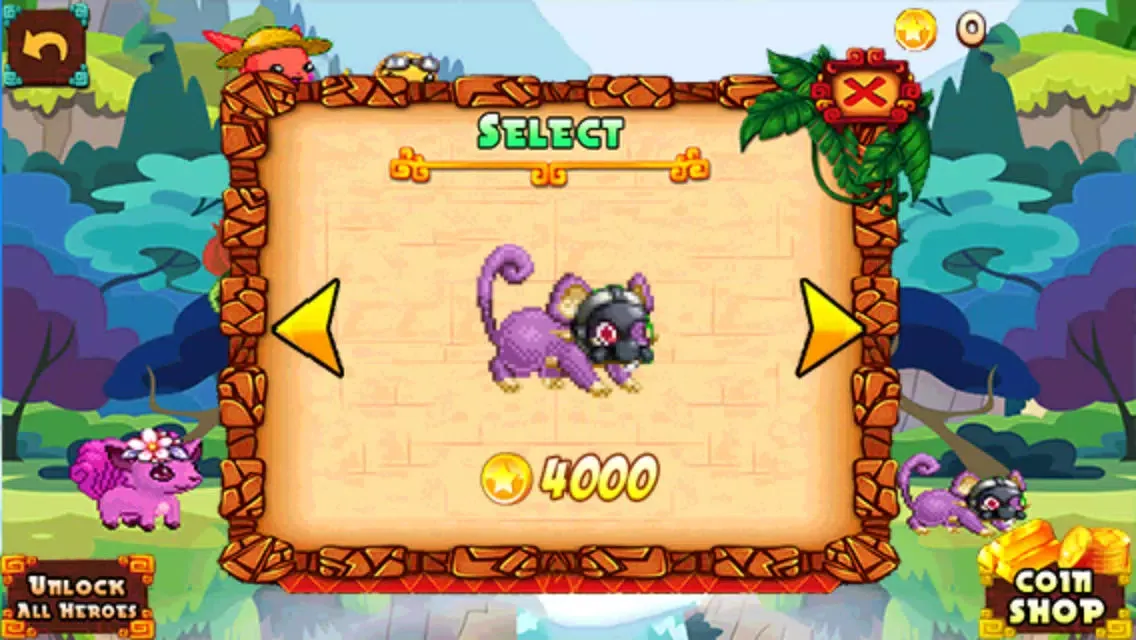 Yellow Cutie Monsters World Evolution- Mini Animal Survival Escape 스크린샷