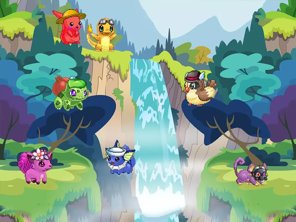 Yellow Cutie Monsters World Evolution HD Edition- Mini Animal Survival Escape iPad  Screenshots