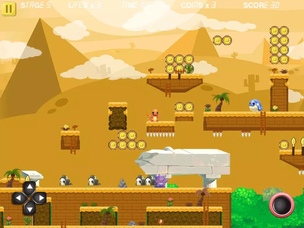 Yellow Cutie Monsters World Evolution HD Edition- Mini Animal Survival Escape iPad  Screenshots