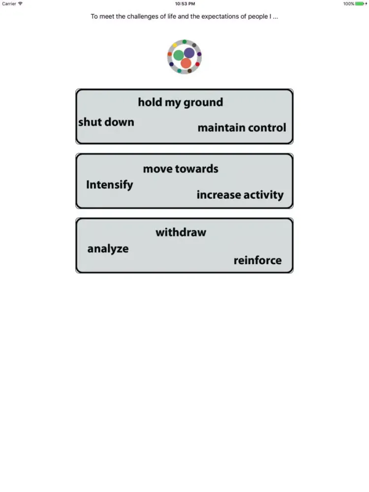 Reality Check - Self Awareness Quiz by Seeing Real iPad 应用截图