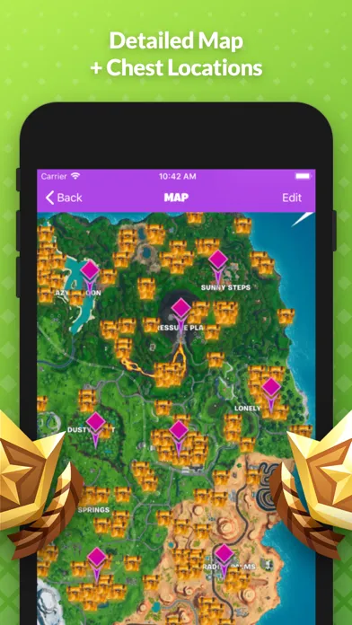 ภาพหน้าจอของ Cheat Sheet Guide for Fortnite