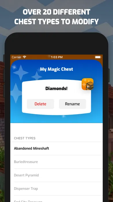 Magic Chests for Minecraft PE स्क्रीनशॉट