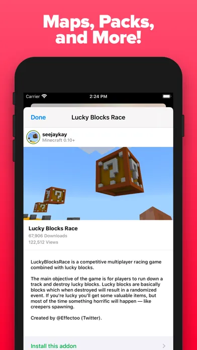 Addons Pro PE for Minecraft Screenshots