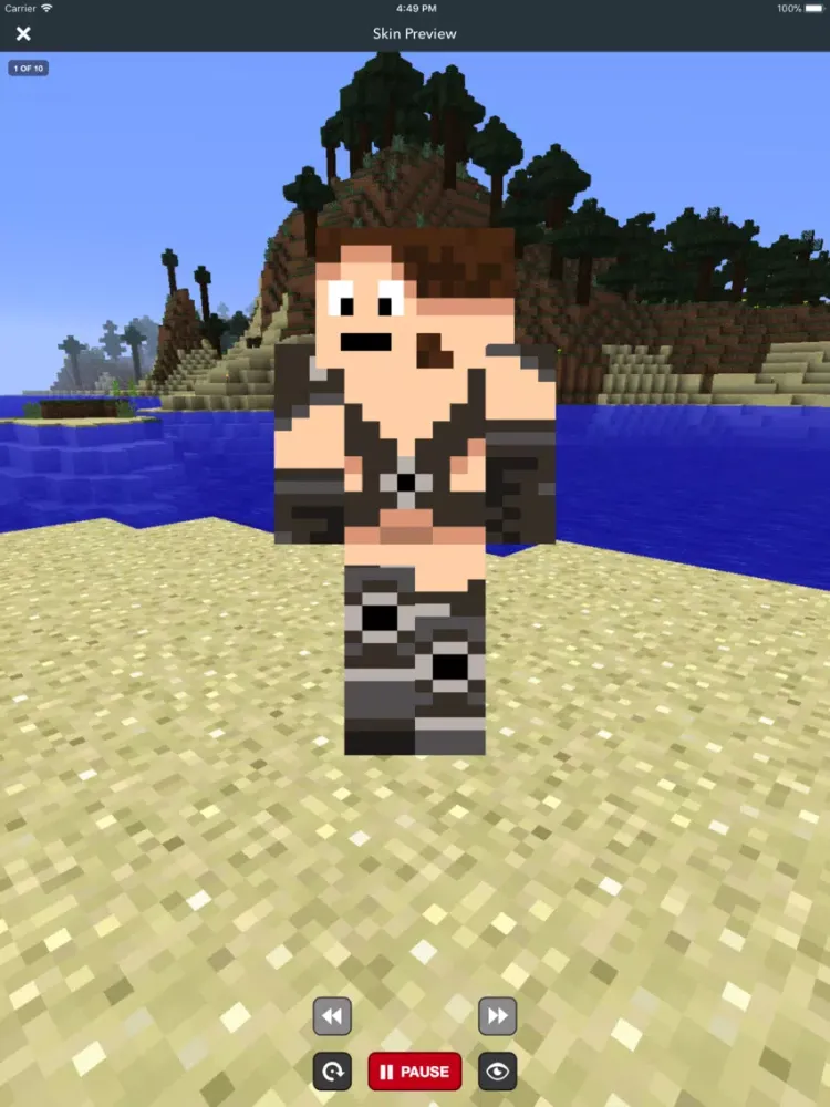 Skins Pro Medieval - Minecraft iPad  Ekran Görüntüleri