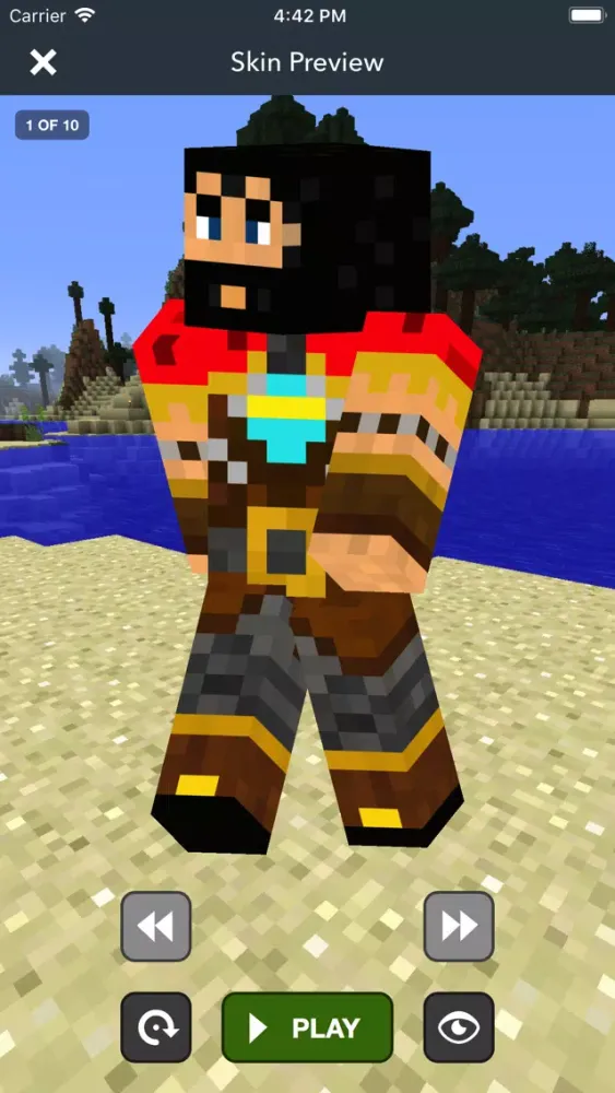 Skins Pro Medieval - Minecraft Ekran Görüntüleri