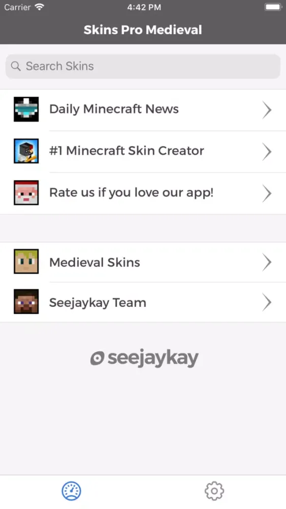 Skins Pro Medieval - Minecraft Ekran Görüntüleri