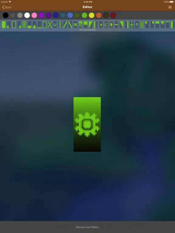 Shield Designer for Minecraft iPad  Screenshots