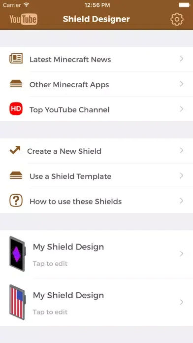 Shield Designer for Minecraft Screenshots