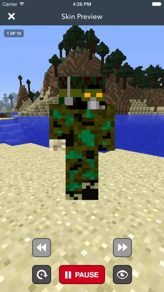 تصاویر Skins Pro Black Ops for Minecraft