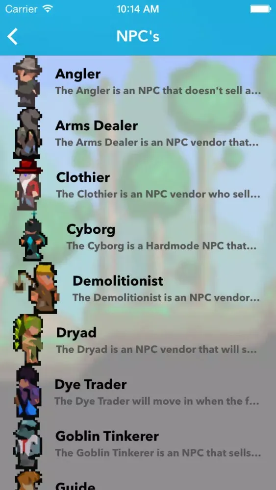 Screenshot di Ultimate Guide for Terraria - The Original #1 Guide!