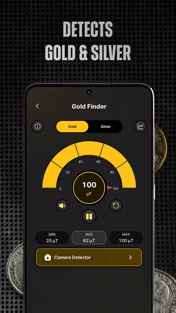 GoldSeeker - Metal Detector Screenshots
