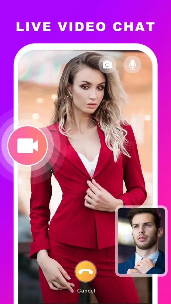 ภาพหน้าจอของ Monkey Video Chat - Live Chat