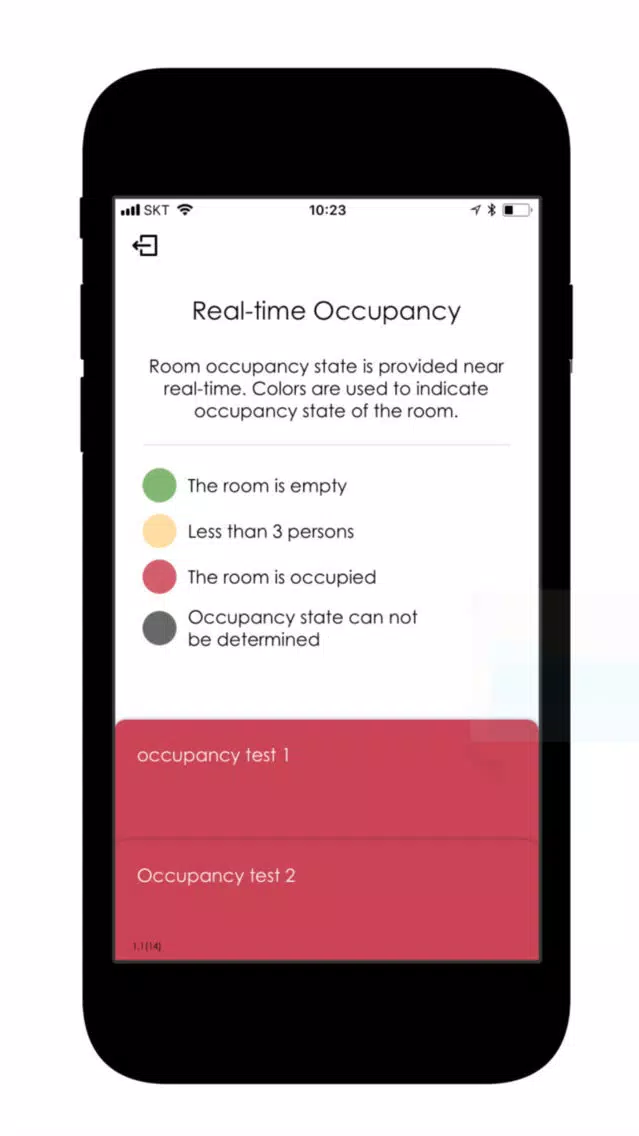 Occupancy Meter स्क्रीनशॉट