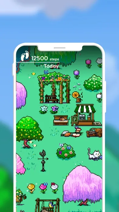 Pixsteps: Gamified Pedometer應用截圖