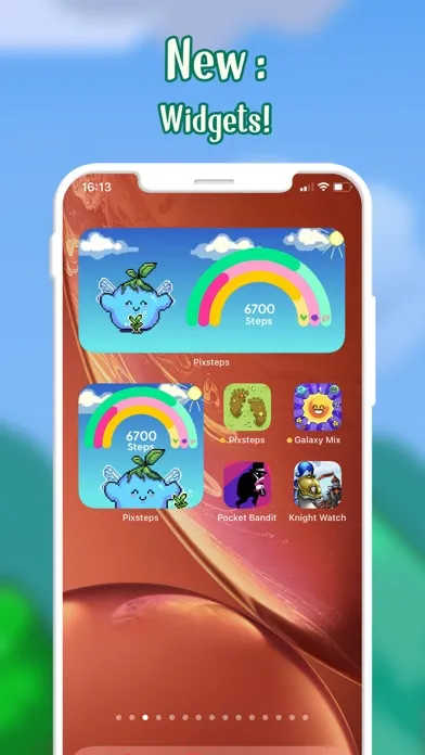 Pixsteps: Gamified Pedometer應用截圖