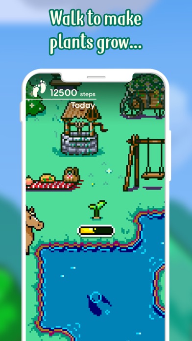 Pixsteps: Gamified Pedometer スクリーンショット