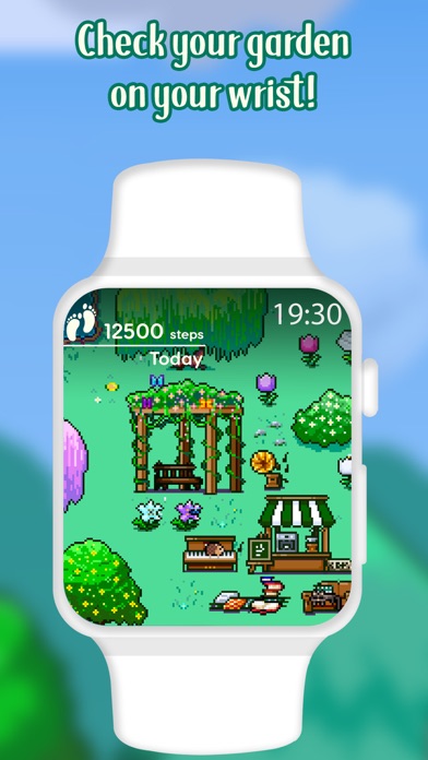 Pixsteps: Gamified Pedometer スクリーンショット