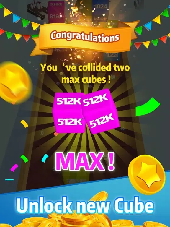 Cube Merge 3D-Match Numbers iPad  Screenshots