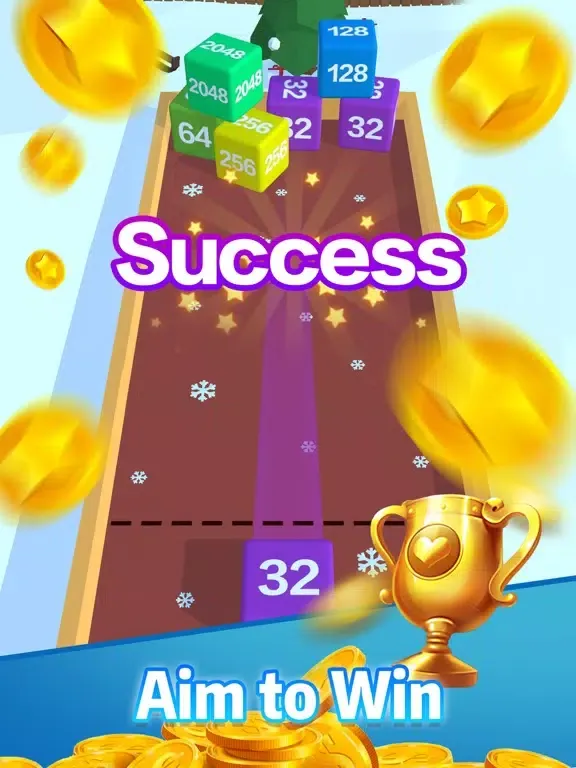 Cube Merge 3D-Match Numbers iPad  Screenshots