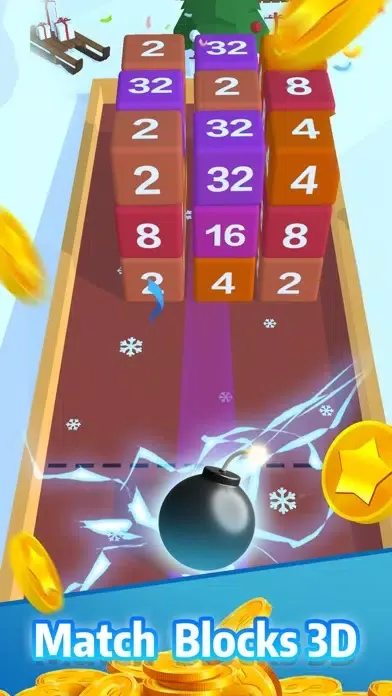 Cube Merge 3D-Match Numbers Screenshots