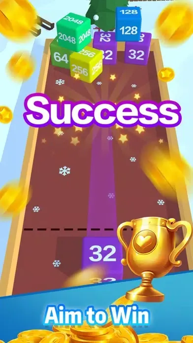 Cube Merge 3D-Match Numbers Screenshots