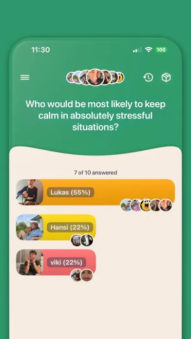 askUs: Whos most likely to應用截圖