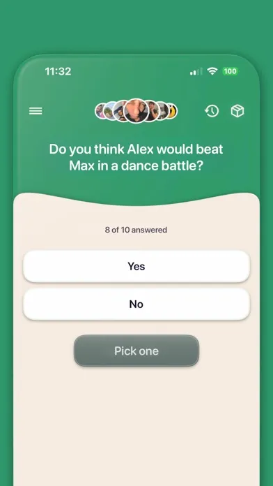 askUs: Whos most likely to應用截圖