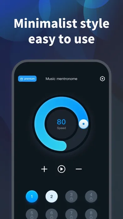 Ảnh chụp màn hình của OnBeats - Metronome