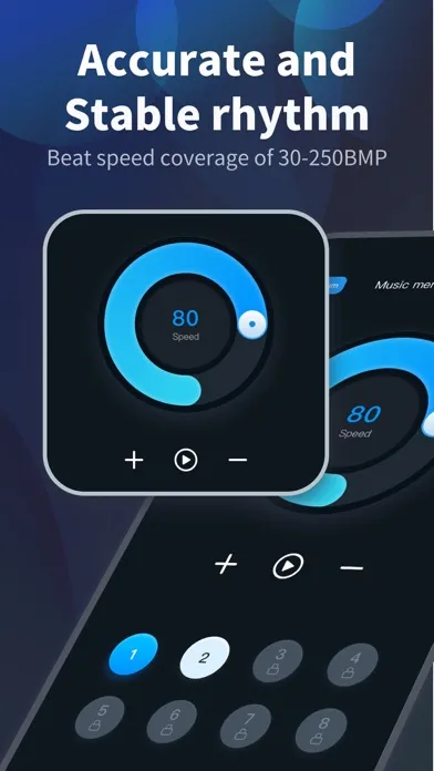 Ảnh chụp màn hình của OnBeats - Metronome