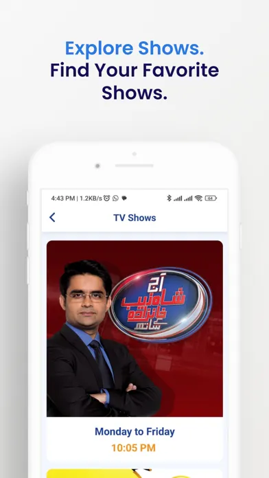 Capturas de tela do Geo News Official