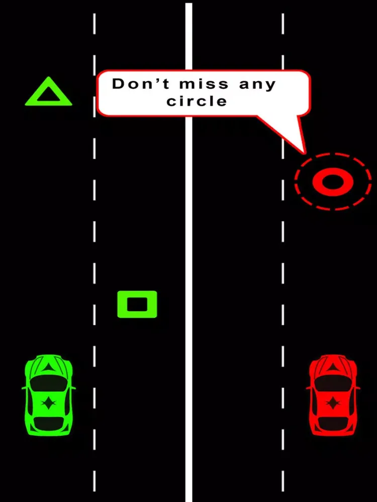 Capturas de pantalla de Car Lanes iPad 