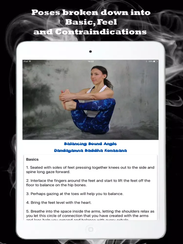 Ana Chidzoy's A - Z of Yoga iPad  স্ক্রিনশট