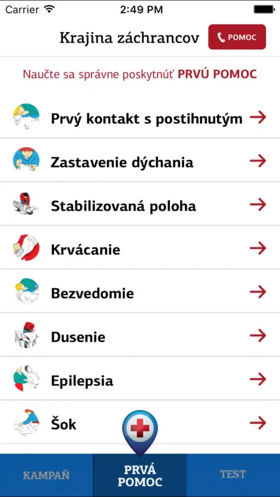 تصاویر Prvá pomoc pre všetkých