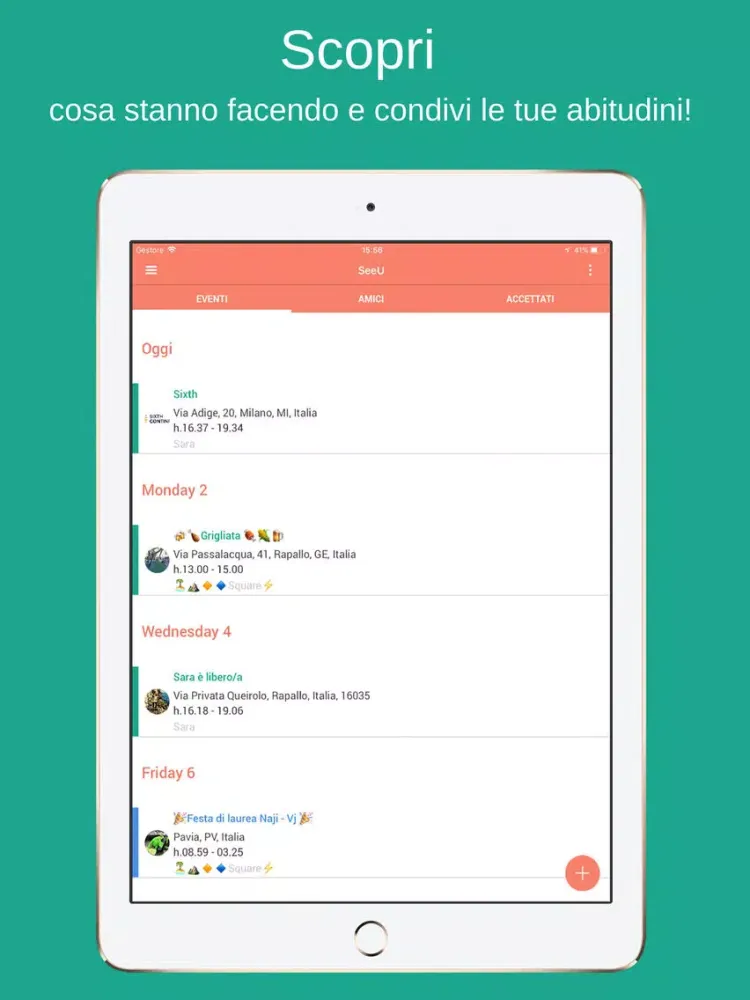 SeeU-App iPad  سکرین شاٹس
