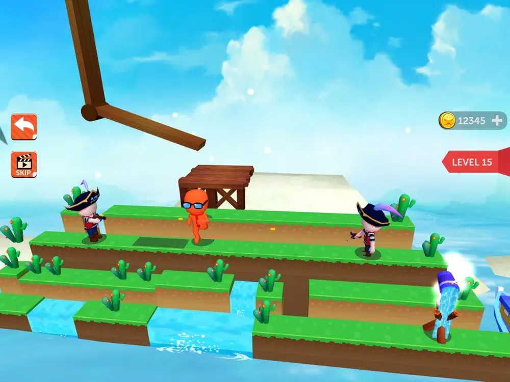 Tangkapan skrin Rope Buddy Rescue iPad 