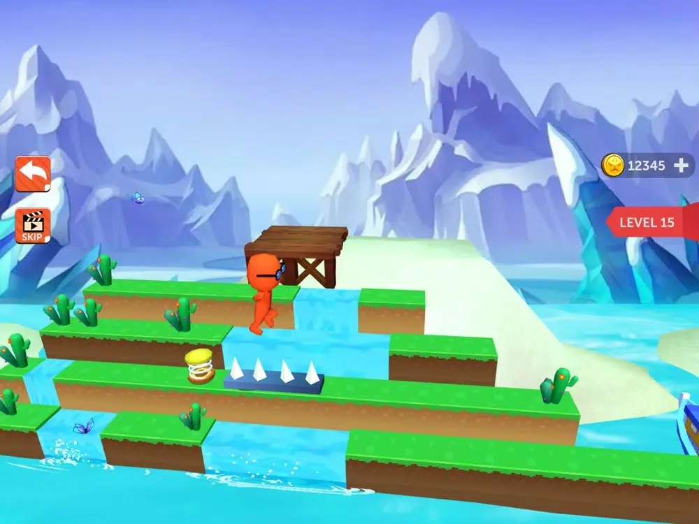 Tangkapan skrin Rope Buddy Rescue iPad 
