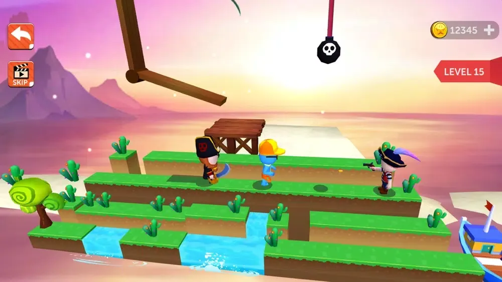 Tangkapan skrin Rope Buddy Rescue