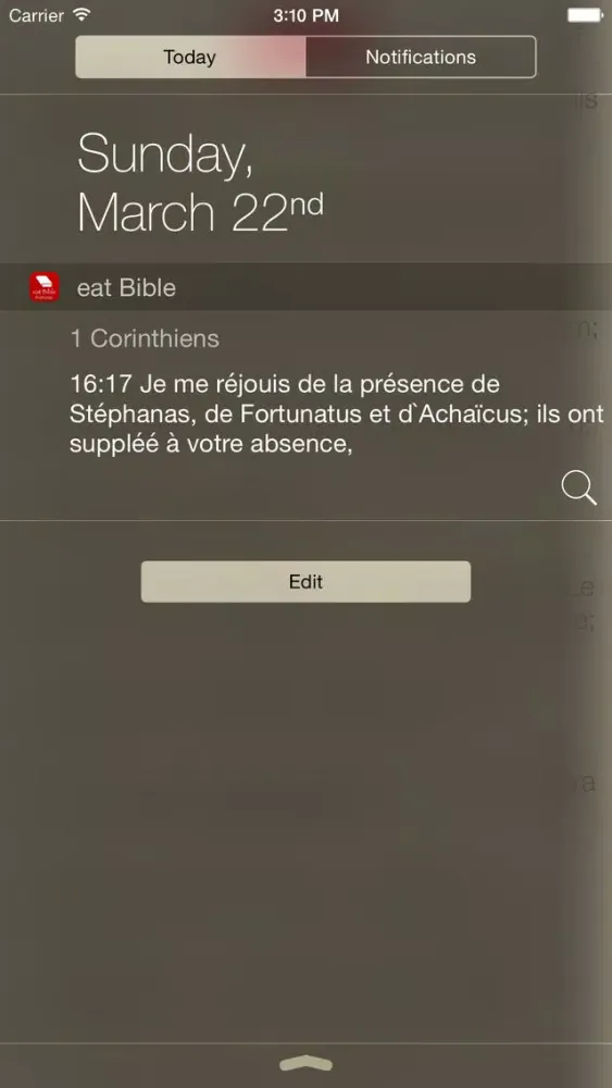 Capturas de pantalla de eat Bible ~ ouvrez deux bibles, KJV