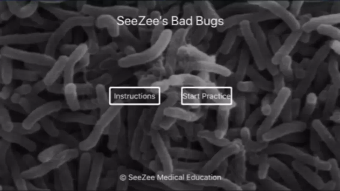 Ảnh chụp màn hình của SeeZees Bad Bugs