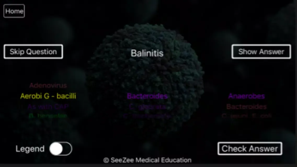 Ảnh chụp màn hình của SeeZees Bad Bugs