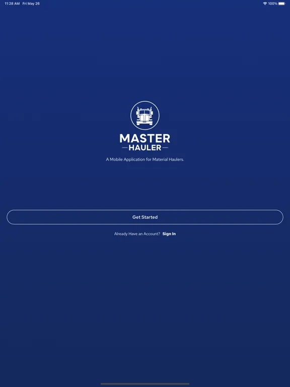 Master Hauler iPad 应用截图