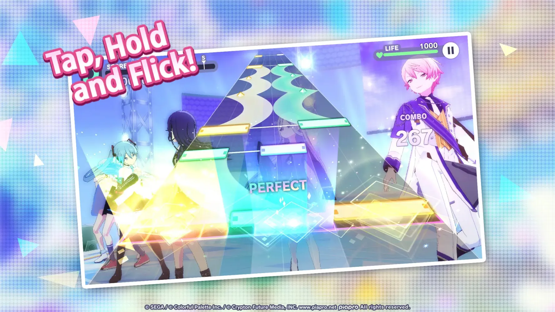 Capturas de pantalla de HATSUNE MIKU: COLORFUL STAGE! (EN)