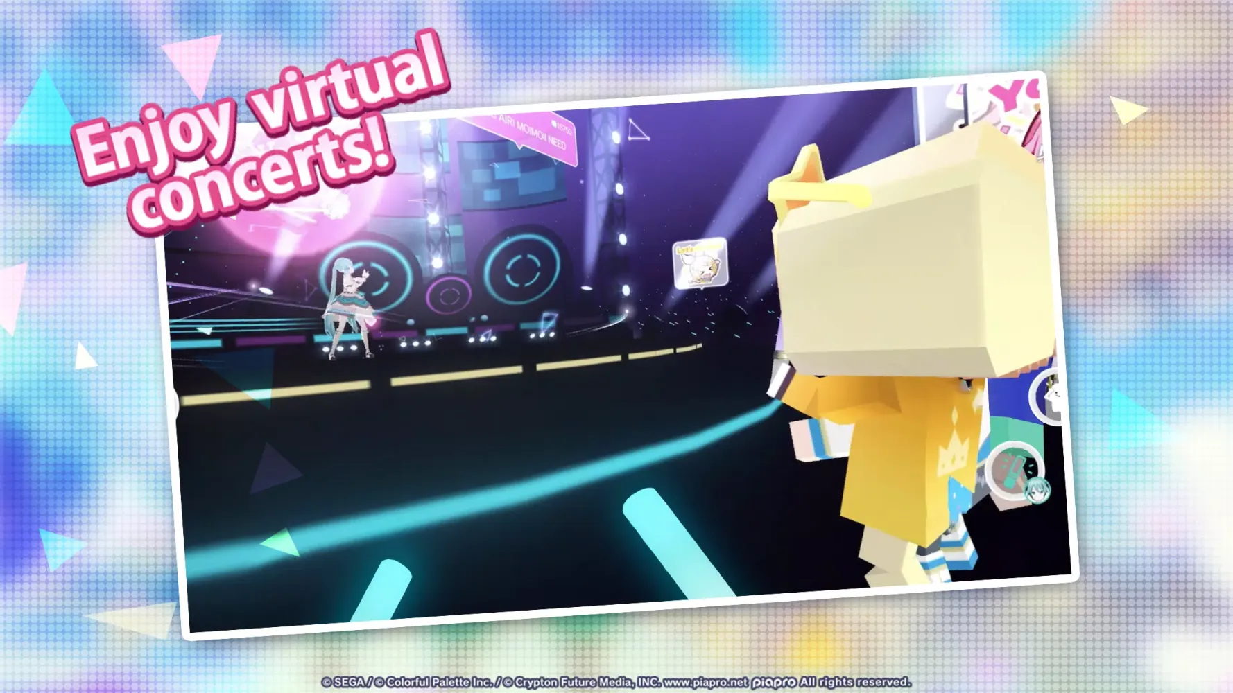 Capturas de pantalla de HATSUNE MIKU: COLORFUL STAGE! (EN)