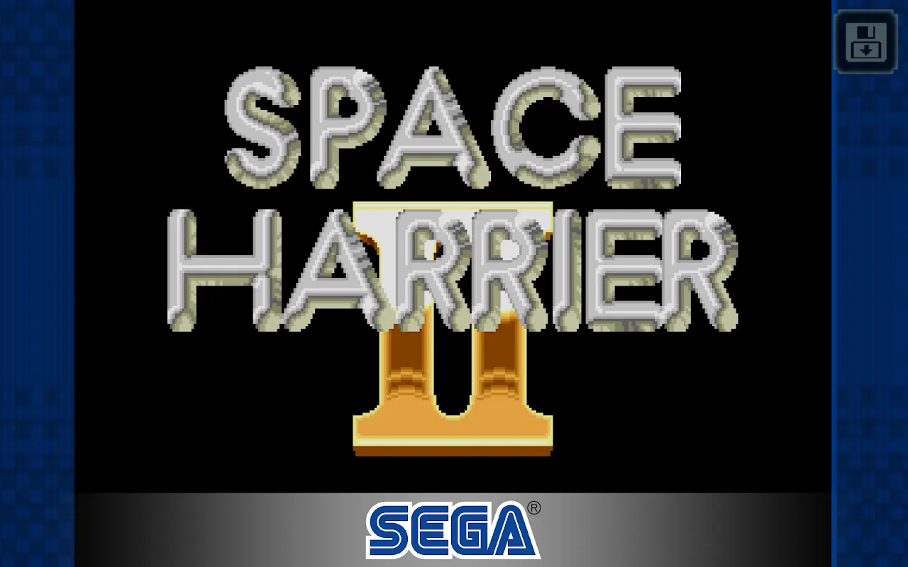 Ảnh chụp màn hình của Space Harrier II Classic
