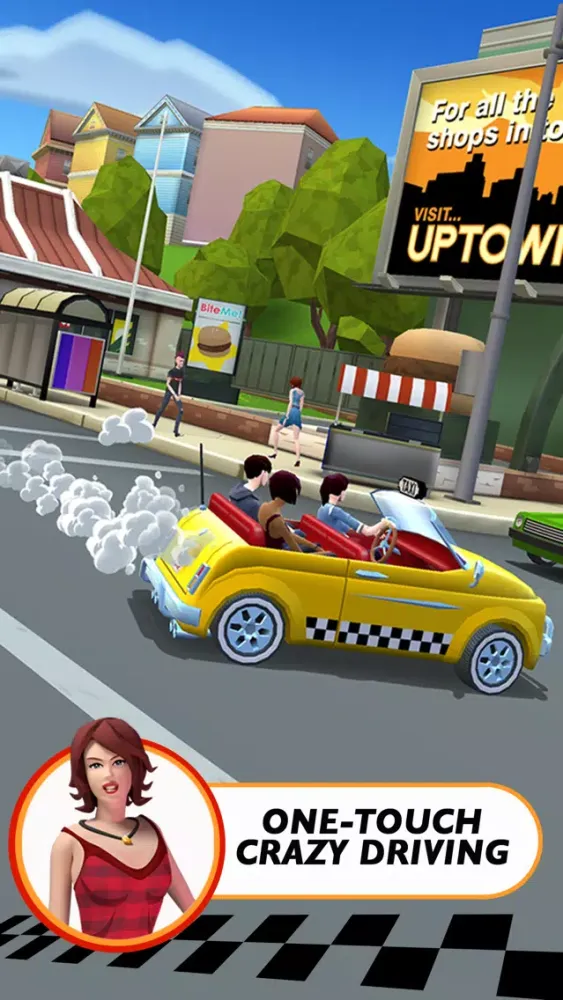 ภาพหน้าจอของ Crazy Taxi City Rush