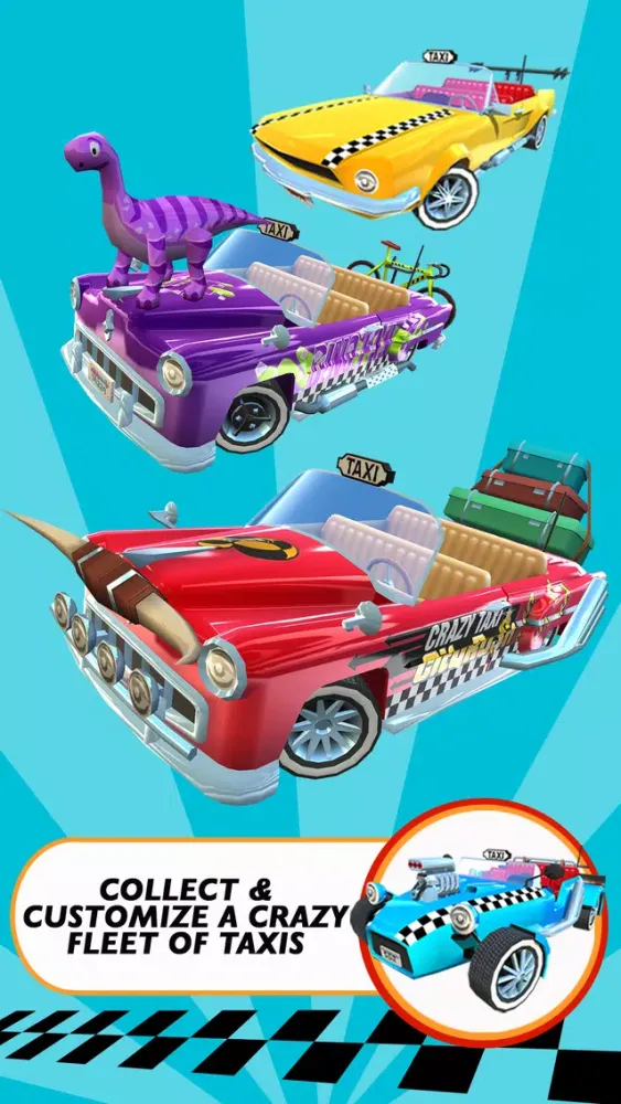 ภาพหน้าจอของ Crazy Taxi City Rush